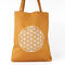 Taška Shoppy Flower of Life oranžová